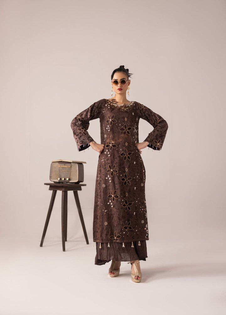 Talib-e-Johar by Ruby Suleiman Women Pret 2 Piece Molten Treasure - Formals Collection