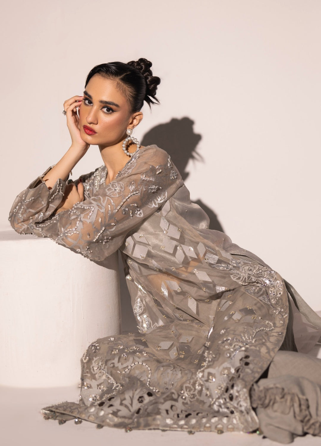 Talib-e-Johar by Ruby Suleiman Women Pret 2 Piece Silent Storm - Formals Collection