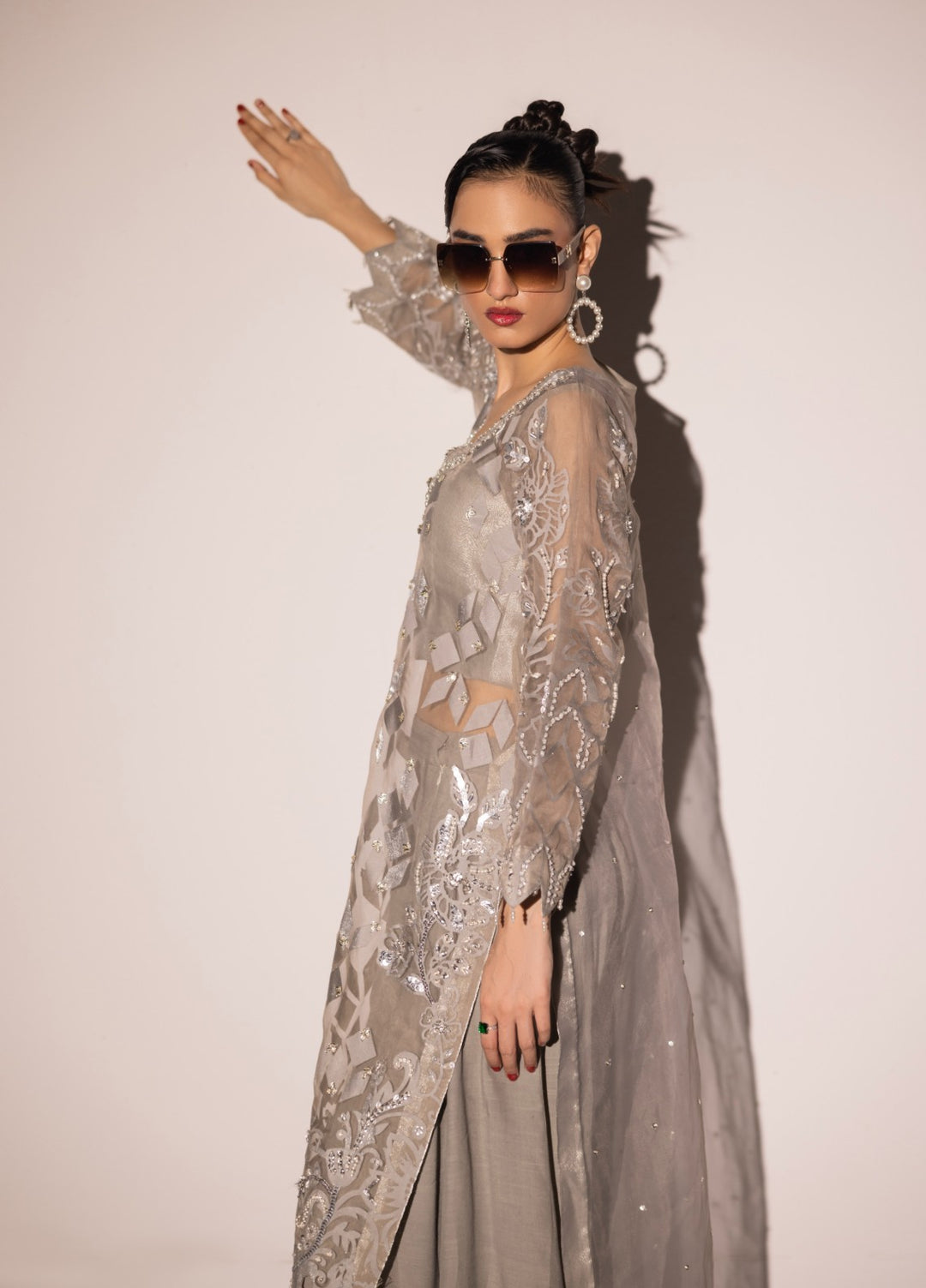 Talib-e-Johar by Ruby Suleiman Women Pret 2 Piece Silent Storm - Formals Collection