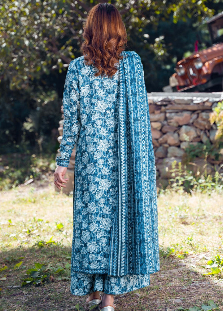 PRUSSIAN - Printed Unstitched Khaddar Suit (3 Piece) 3130