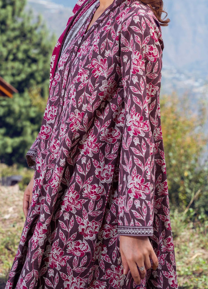 ORCHID - Printed Unstitched Khaddar Suit (3 Piece) 3133