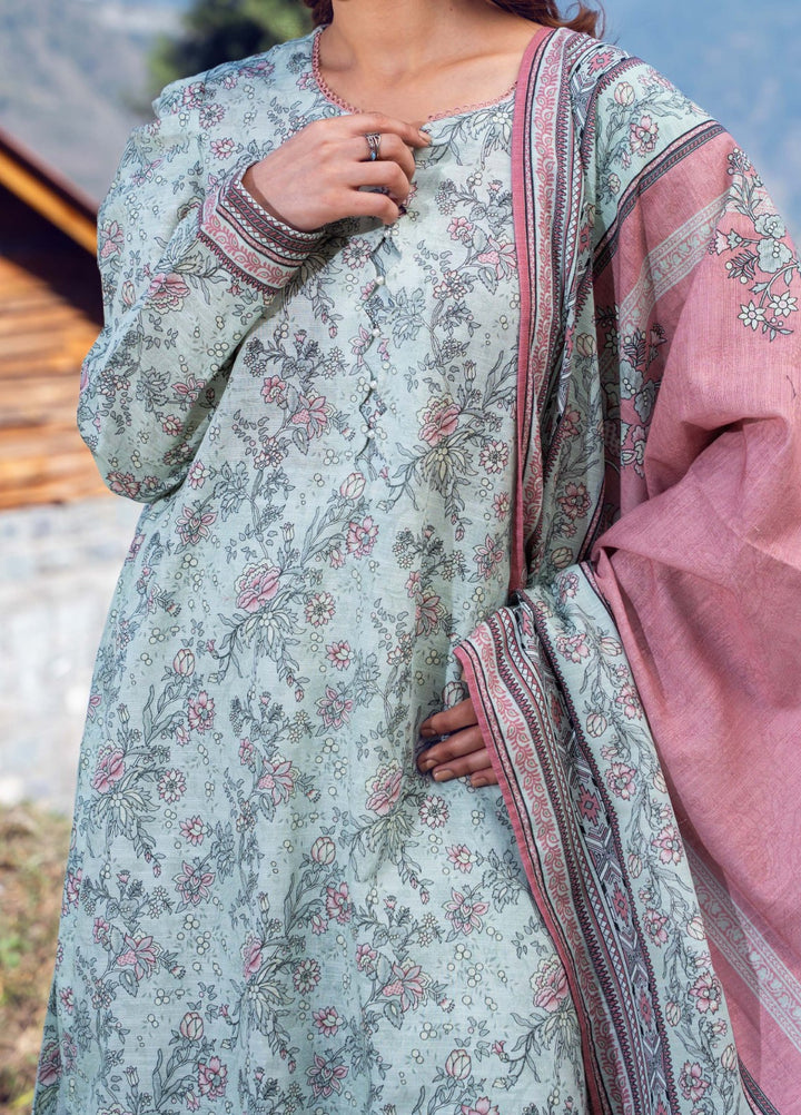 LAUREL - Printed Unstitched Khaddar Suit (3 Piece) 3140