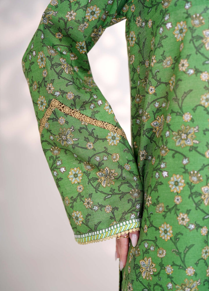 LUSH - Printed Unstitched Khaddar Suit (3 Piece) 3158