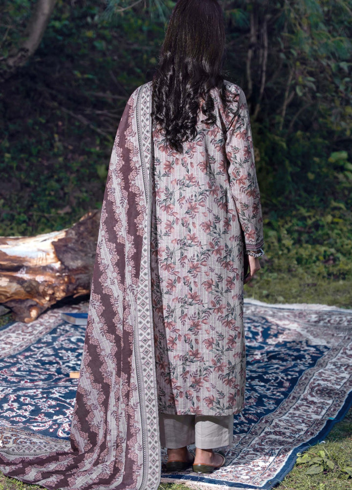 SIERRA - Printed Unstitched Khaddar Suit (3 Piece) 3164