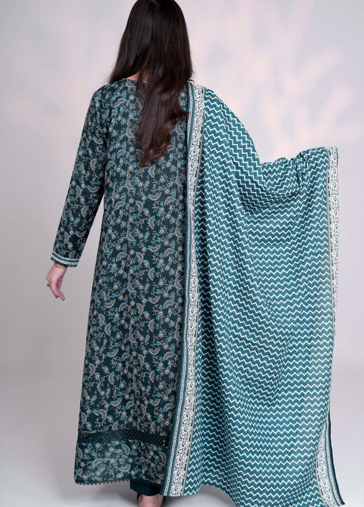 GLIMMER - Printed Unstitched Khaddar Suit (3 Piece) 3171