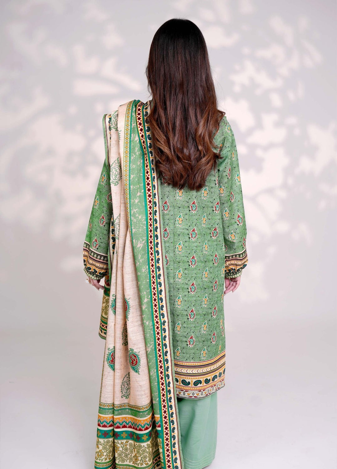 GUACAMOLE - Printed Unstitched Khaddar Suit (3 Piece) 3177