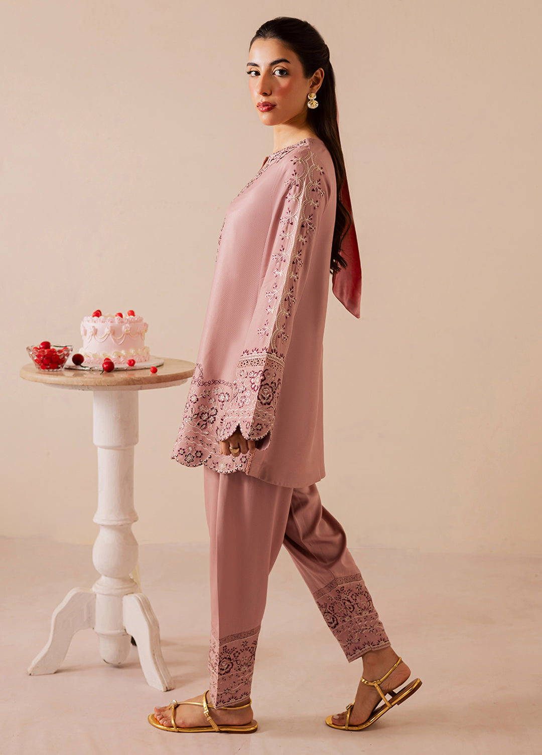Lunere by Sahane Viscose Linen 2 Piece Suit ME 35001 Louisa Pret
