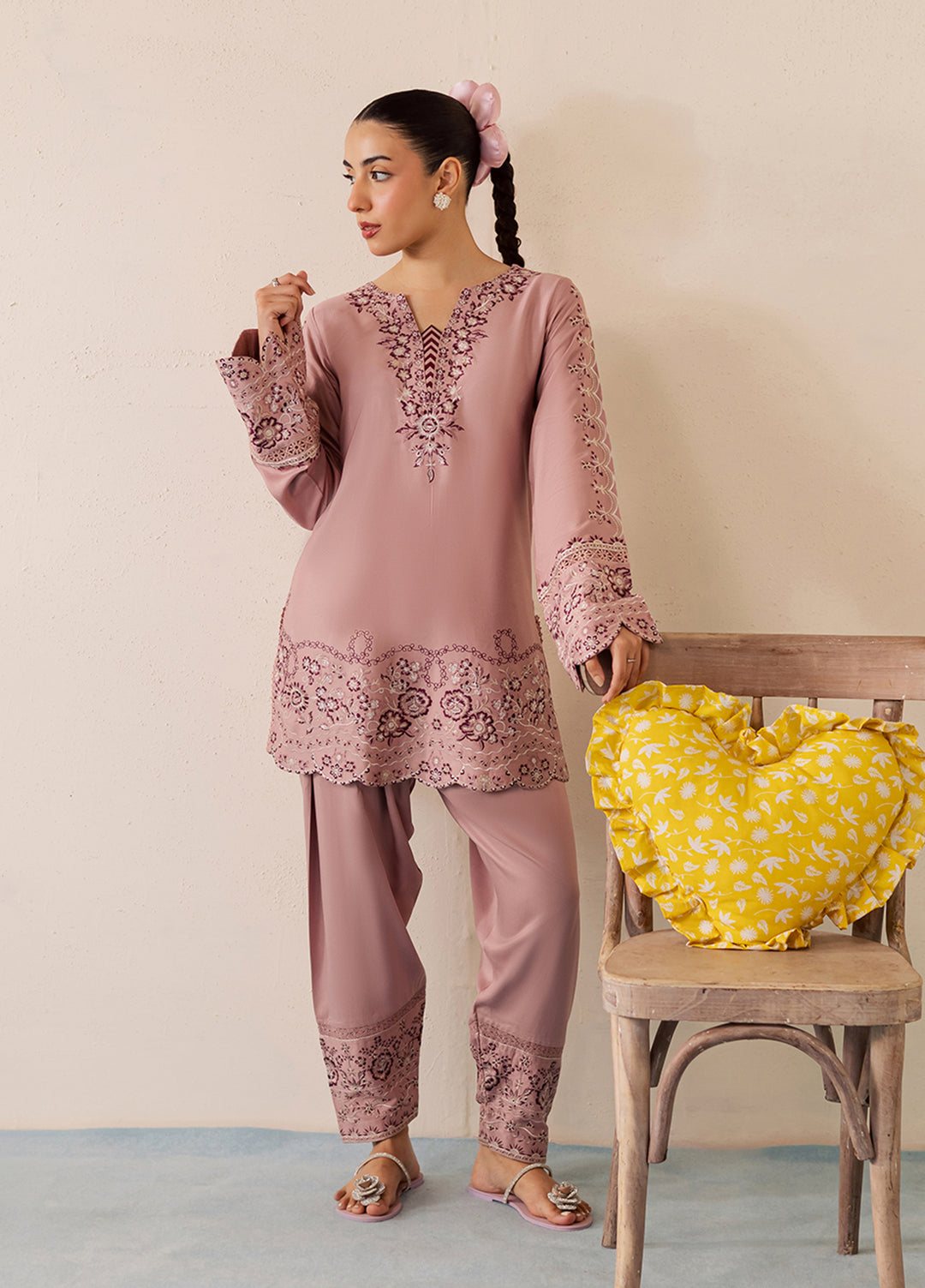 Lunere by Sahane Viscose Linen 2 Piece Suit ME 35001 Louisa Pret