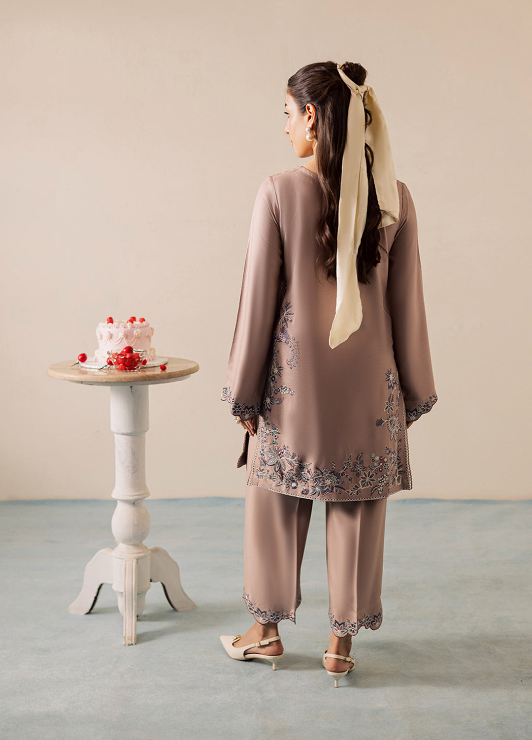 Lunere by Sahane Viscose Linen 2 Piece Suit ME 35003 Kiara Pret