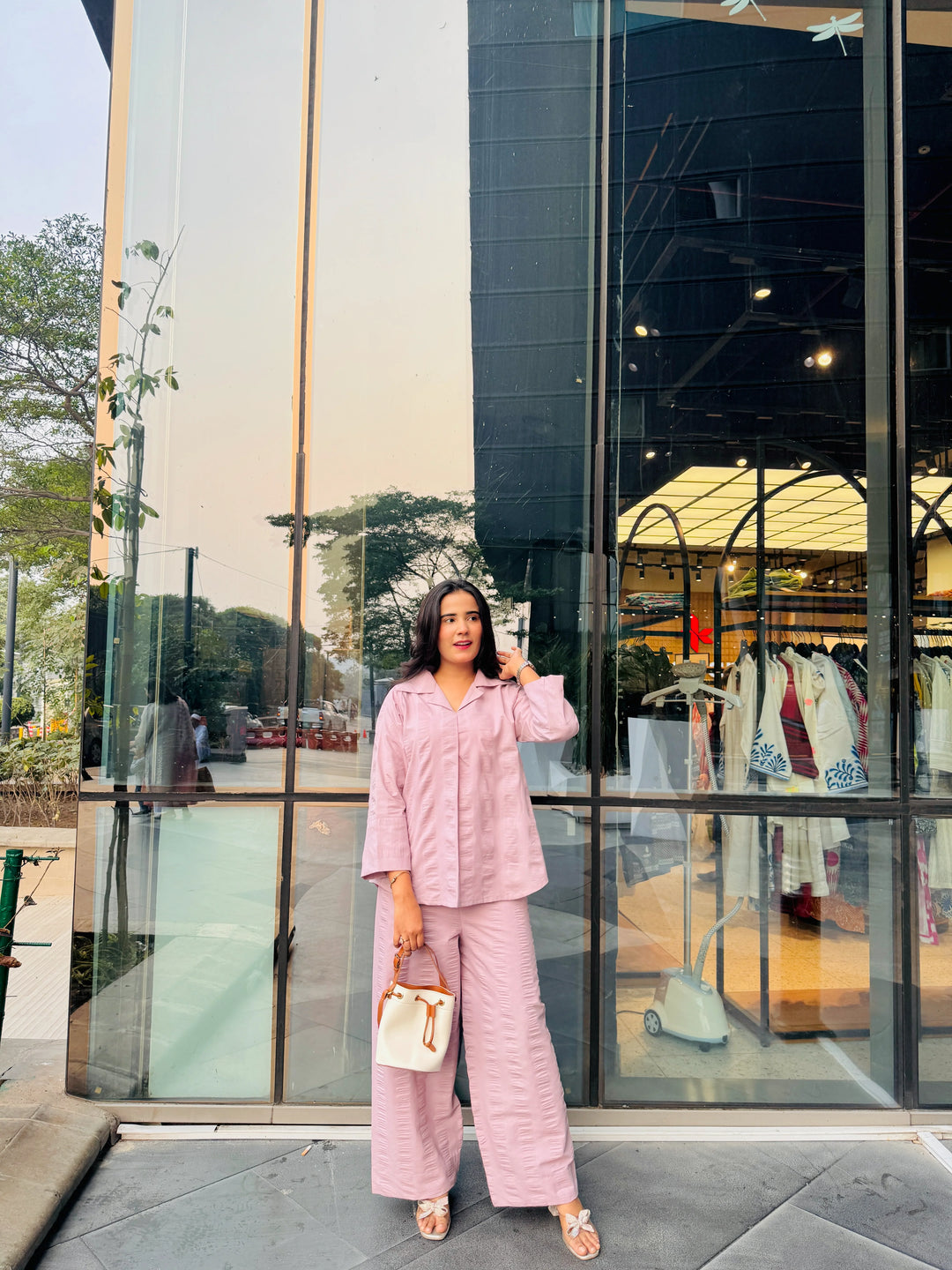 Urban Cut Women Pret Embroidered 2 Piece Smart Fit Cotton Co-Ord Set C0230 - Summer Collection