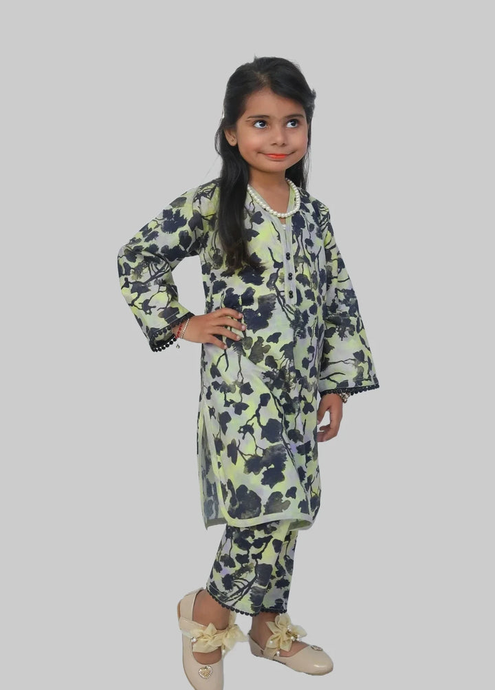 Urban Cut RTW Kids Printed 2 Piece - K002 - Summer Collection