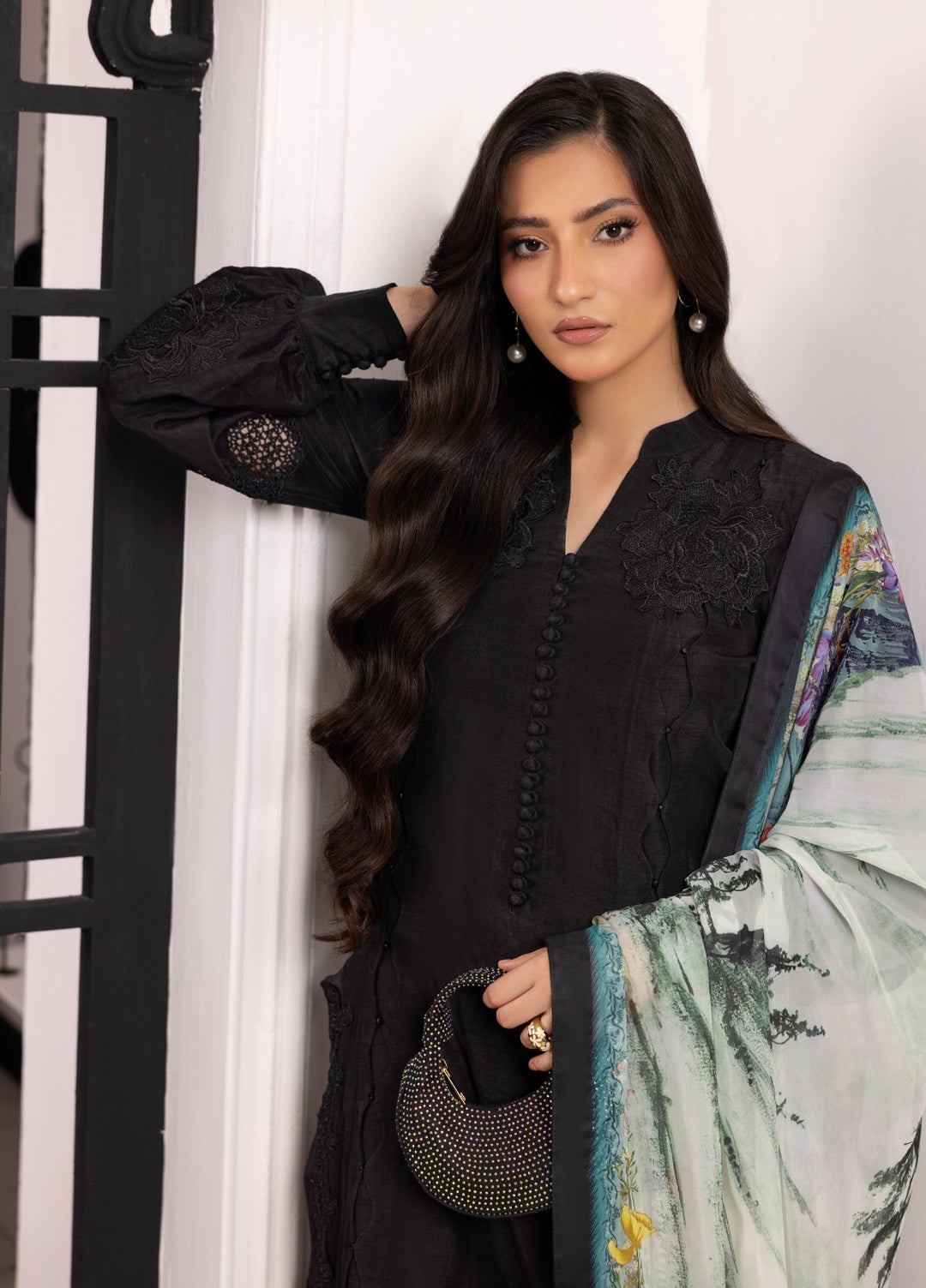 Silk Mode by Tessa Women Pret 3 Piece Raw Silk Koel - Festive Collection