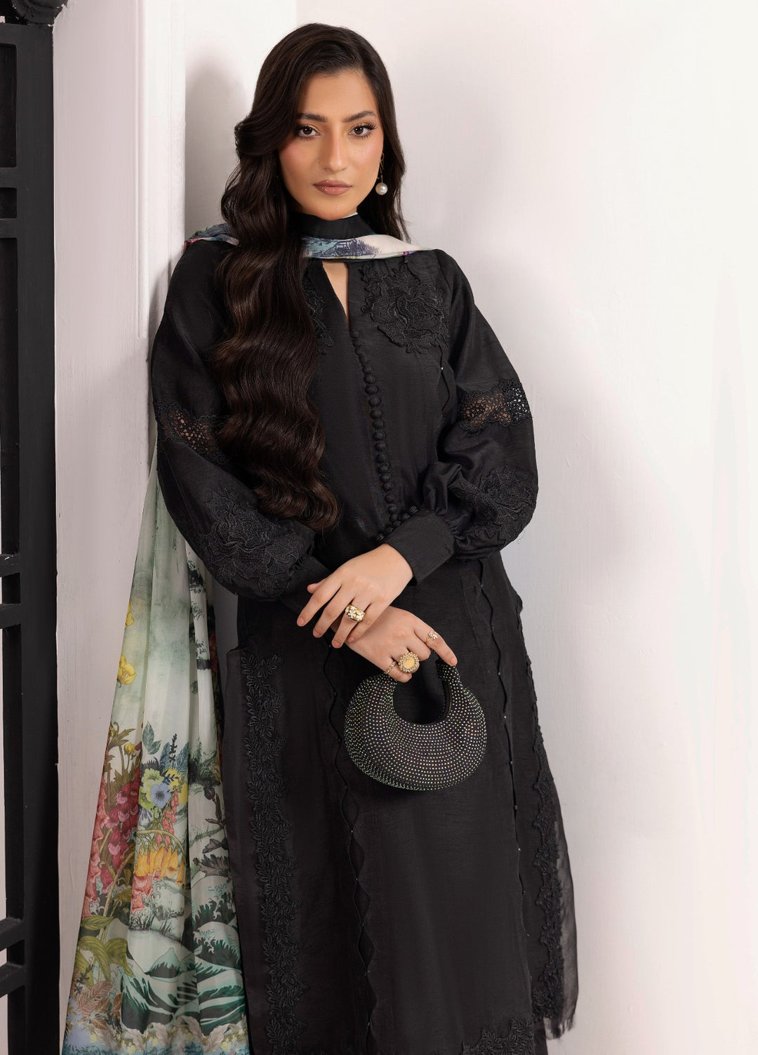 Silk Mode by Tessa Women Pret 3 Piece Raw Silk Koel - Festive Collection