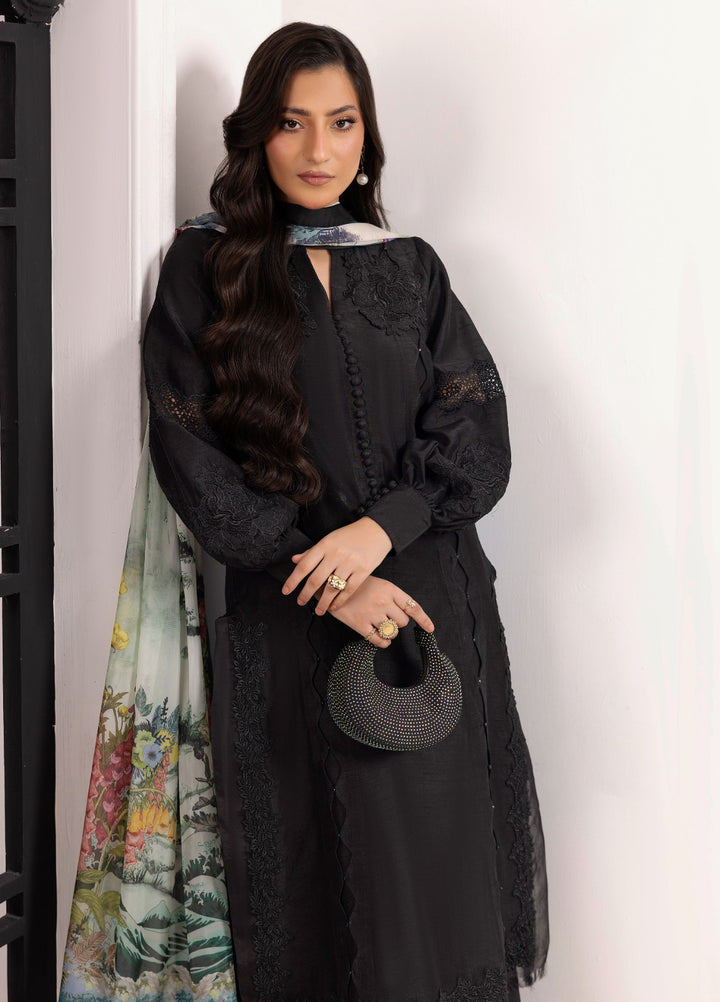 Silk Mode by Tessa Women Pret 3 Piece Raw Silk Koel - Festive Collection