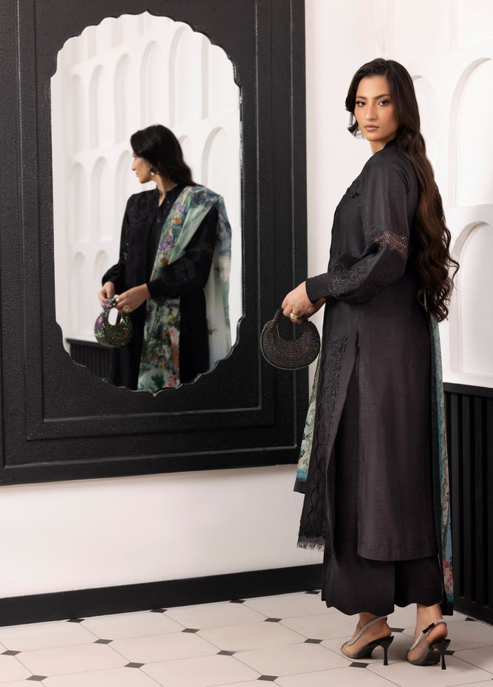 Silk Mode by Tessa Women Pret 3 Piece Raw Silk Koel - Festive Collection