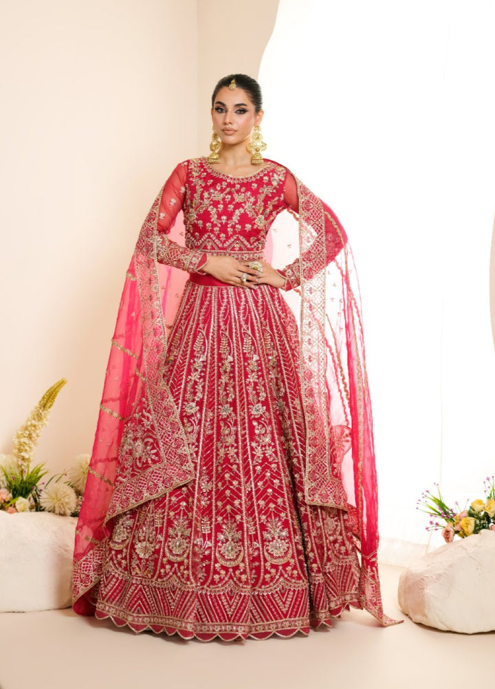 Naqash e Naaz by Wareesha 3 Piece Hand work Organza WB-04 GULNAAR - Formals Collection