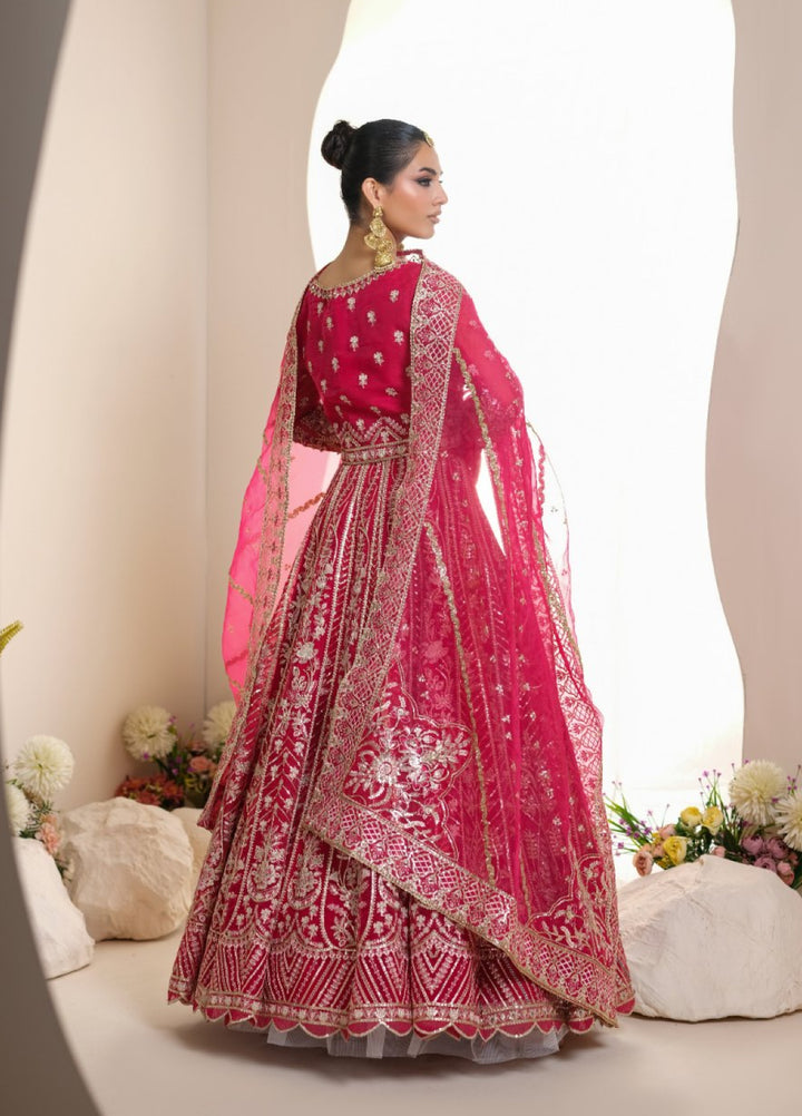 Naqash e Naaz by Wareesha 3 Piece Hand work Organza WB-04 GULNAAR - Formals Collection