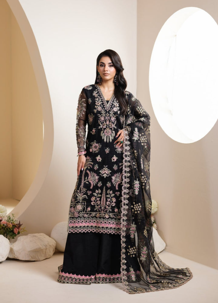 Naqash e Naaz by Wareesha 3 Piece Hand work Organza WB-08 DASTAAN - Formals Collection
