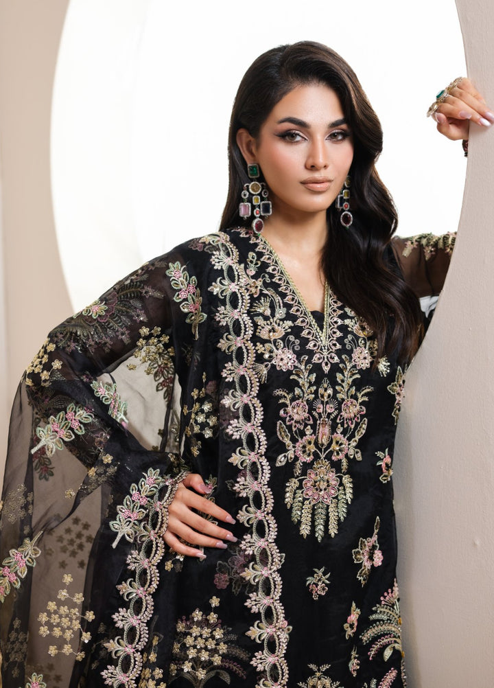 Naqash e Naaz by Wareesha 3 Piece Hand work Organza WB-08 DASTAAN - Formals Collection