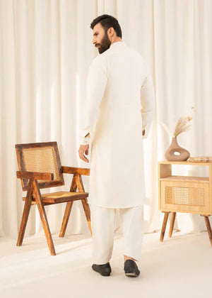 Shan e Eid by Buraq Online Mens Pret Solids Wash N Wear 2 Piece Suit Lut - Casual Collection