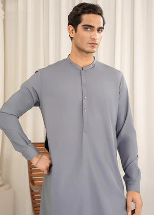 Shan e Eid by Buraq Online Mens Pret Solids Wash N Wear 2 Piece Suit Mumin - Casual Collection