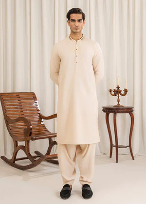 Shan e Eid by Buraq Online Mens Pret Solids Wash N Wear 2 Piece Suit Nuh - Casual Collection