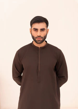 Zarif by Buraq Online Mens Pret Solids Wash N Wear 2 Piece Suit Zarqash - Casual Collection