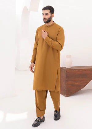 Zarif by Buraq Online Mens Pret Solids Wash N Wear 2 Piece Suit Sultan - Casual Collection