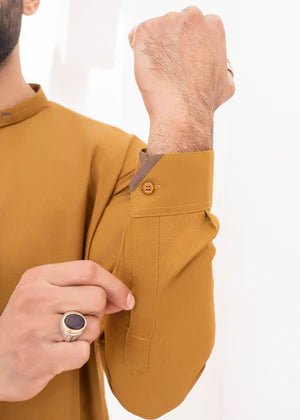 Zarif by Buraq Online Mens Pret Solids Wash N Wear 2 Piece Suit Sultan - Casual Collection