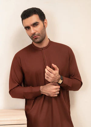 Zarif by Buraq Online Mens Pret Solids Wash N Wear 2 Piece Suit Aftab - Casual Collection