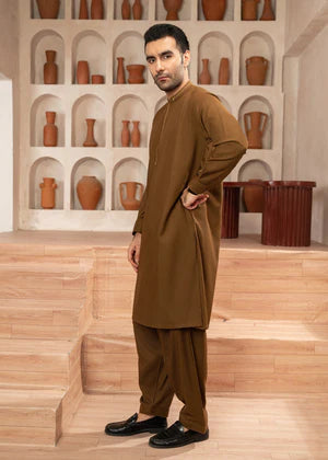 Zarif by Buraq Online Mens Pret Solids Wash N Wear 2 Piece Suit Qadir - Casual Collection