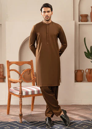 Zarif by Buraq Online Mens Pret Solids Wash N Wear 2 Piece Suit Hunar - Casual Collection