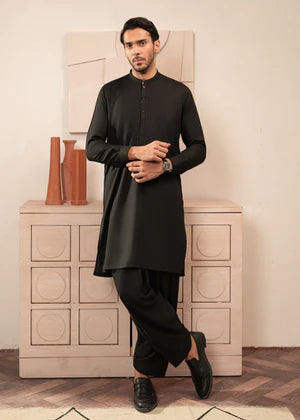 Junoon by Buraq Online Mens Pret Solids Wash N Wear 2 Piece Suit Elhan - Casual Collection