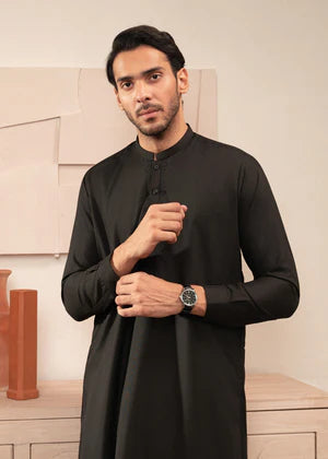 Junoon by Buraq Online Mens Pret Solids Wash N Wear 2 Piece Suit Elhan - Casual Collection