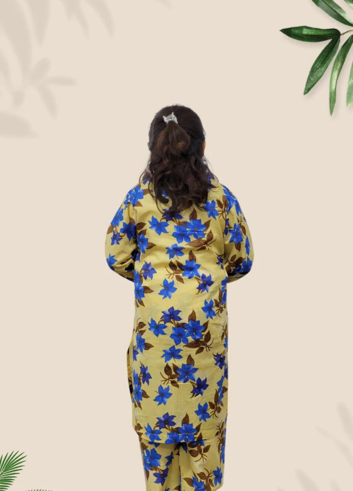 Stitching Cotton Girls Pret Printed 2 Piece Cambric Suit SC25SP-D-44 - Summer Collection
