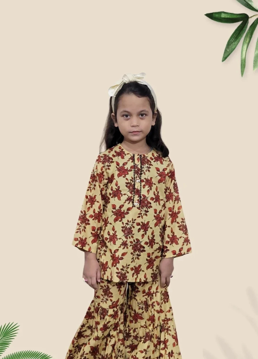Stitching Cotton Girls Pret Printed 2 Piece Cambric Suit SC25SP-D-01 - Summer Collection