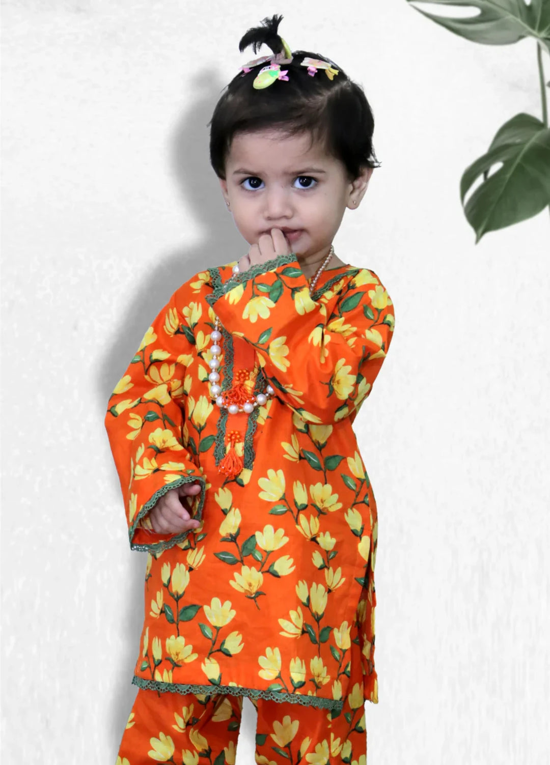 Stitching Cotton Girls Pret Printed 2 Piece Cambric Suit SC25SP-D-21 - Summer Collection