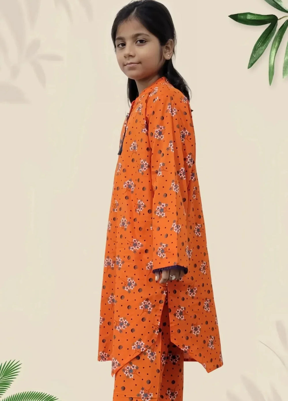 Stitching Cotton Girls Pret Printed 2 Piece Cambric Suit SC25SP-D-26 - Summer Collection