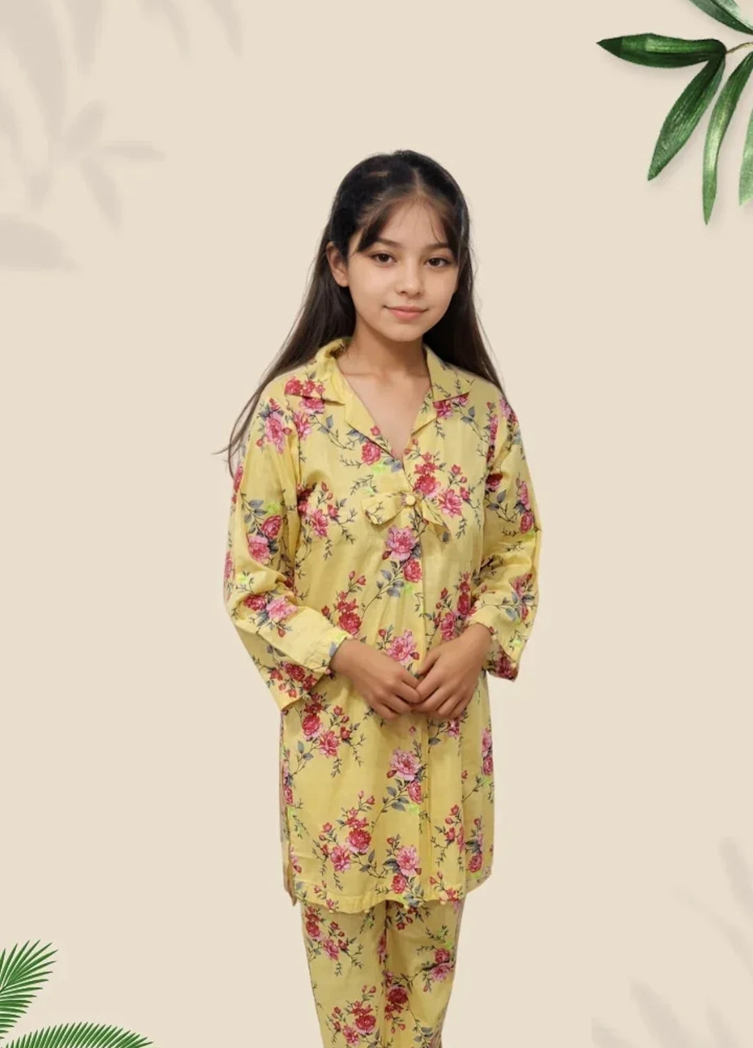 Stitching Cotton Girls Pret Printed 2 Piece Cambric Suit SC25SP-D-46 - Summer Collection