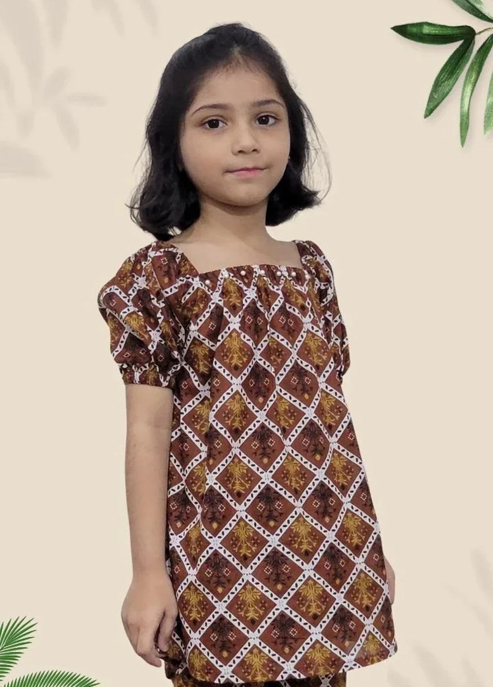 Stitching Cotton Girls Pret Printed 2 Piece Cambric Suit SC25SP-D-51 - Summer Collection