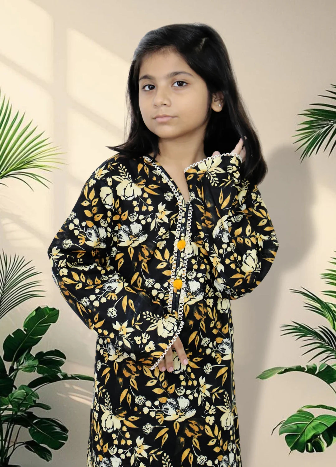 Stitching Cotton Girls Pret Printed 2 Piece Cambric Suit SC25SP-D-31 - Summer Collection