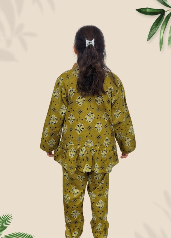 Stitching Cotton Girls Pret Printed 2 Piece Cambric Suit SC25SP-D-05 - Summer Collection