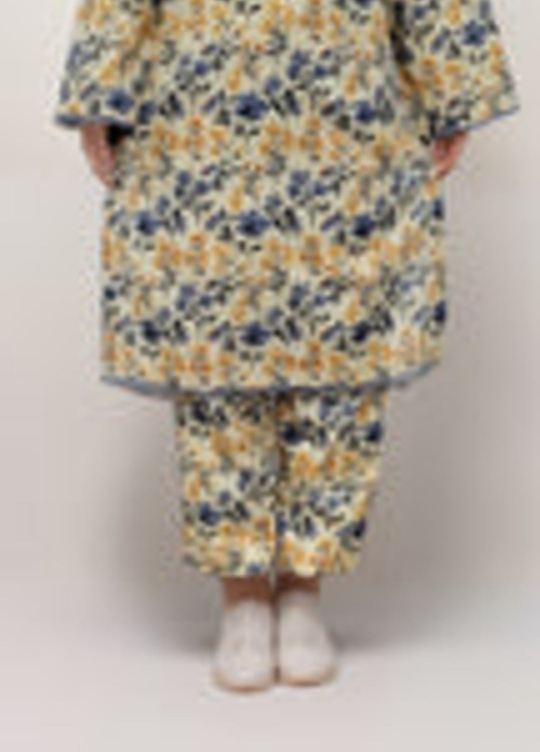 Stitching Cotton Women Pret Pure Cambric 2 Piece Printed Suit D-36 - SummerCollection