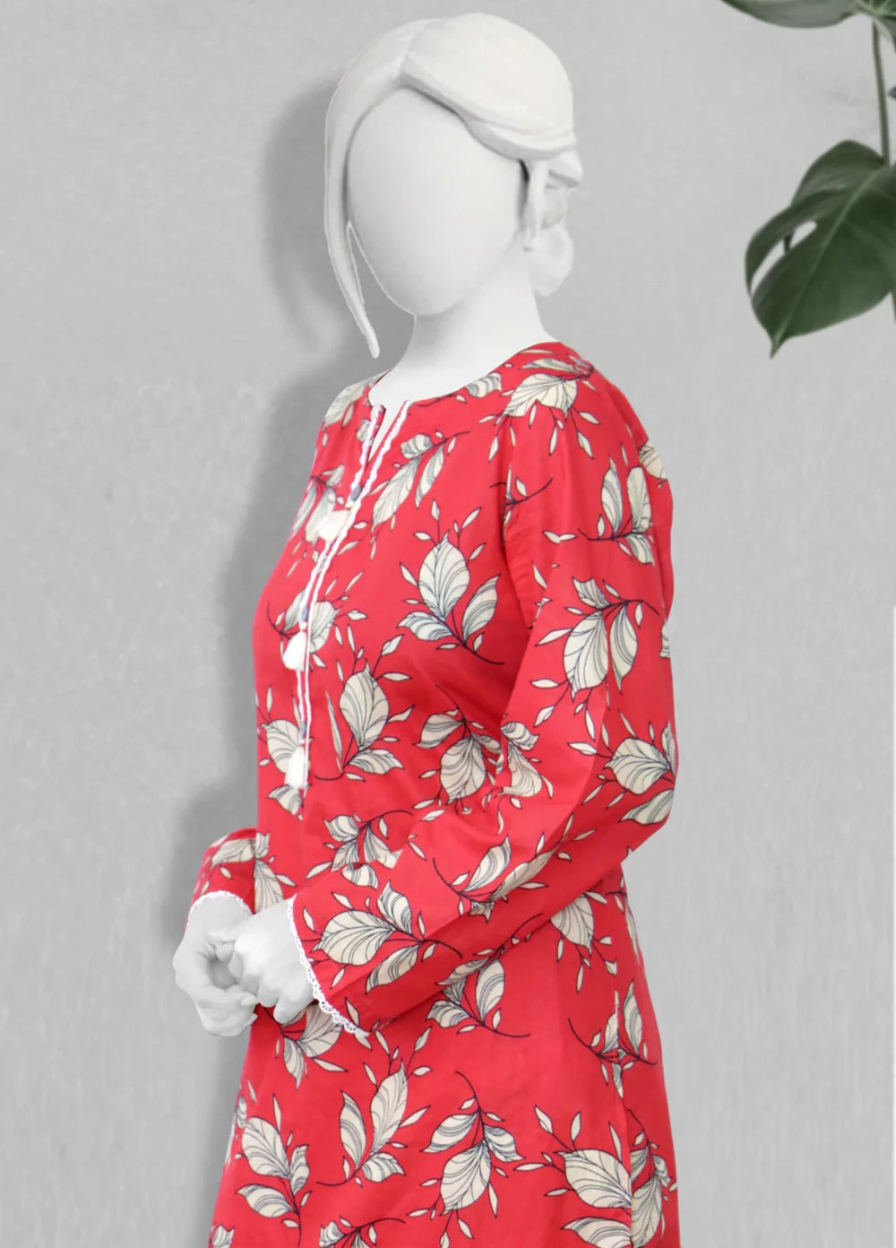 Stitching Cotton Women Pret Pure Cambric 2 Piece Printed Suit D-23 - WinterCollection