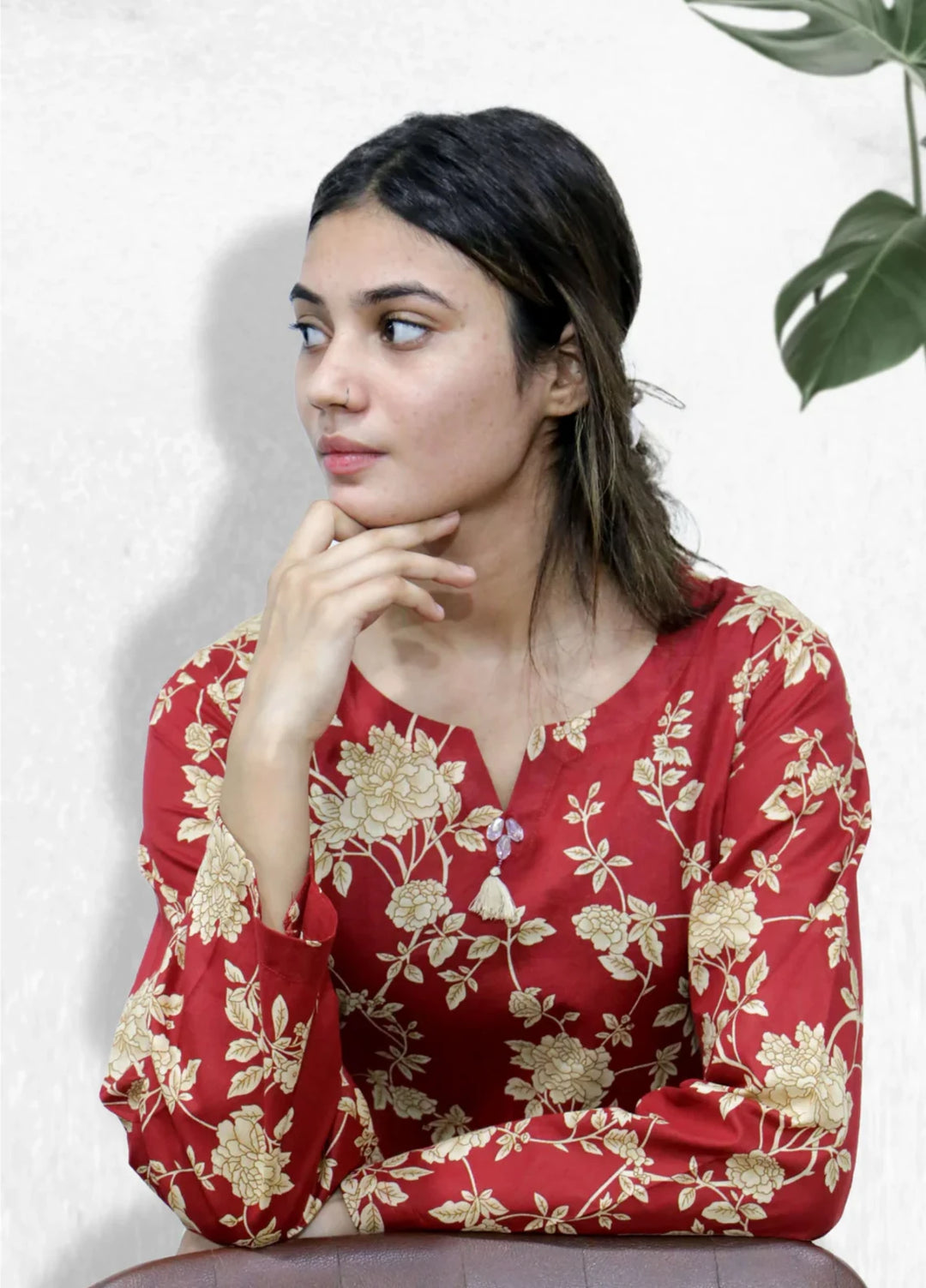 Stitching Cotton Women Pret Pure Cambric 2 Piece Printed Suit D-05 - SummerCollection