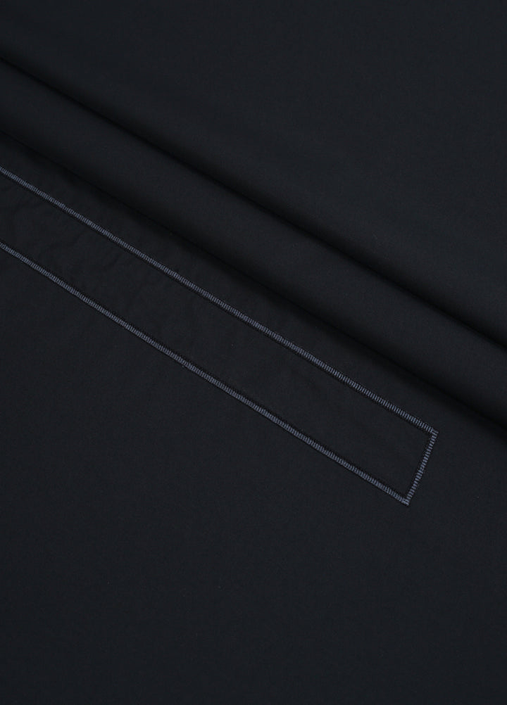 Monochrome by Fabrich Mens Unstitched Embroidered Cotton Kameez Shalwar GTS-FE-035 - Festive Collection