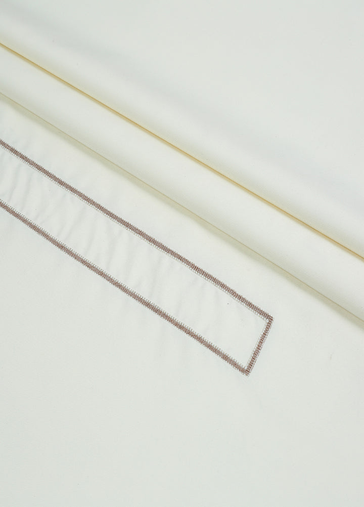 Monochrome by Fabrich Mens Unstitched Embroidered Cotton Kameez Shalwar GTS-FE-034 - Festive Collection