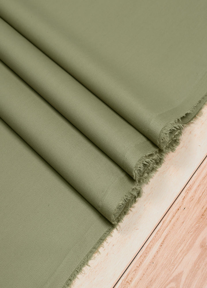 Atlantis by Fabrich Mens Unstitched Kurta Shalwar Wash N Wear Moss - Summer Collection