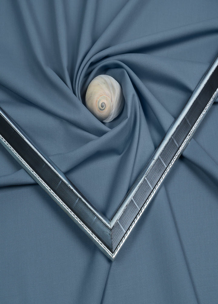 Atlantis by Fabrich Mens Unstitched Kurta Shalwar Wash N Wear Cadet-Grey - Summer Collection