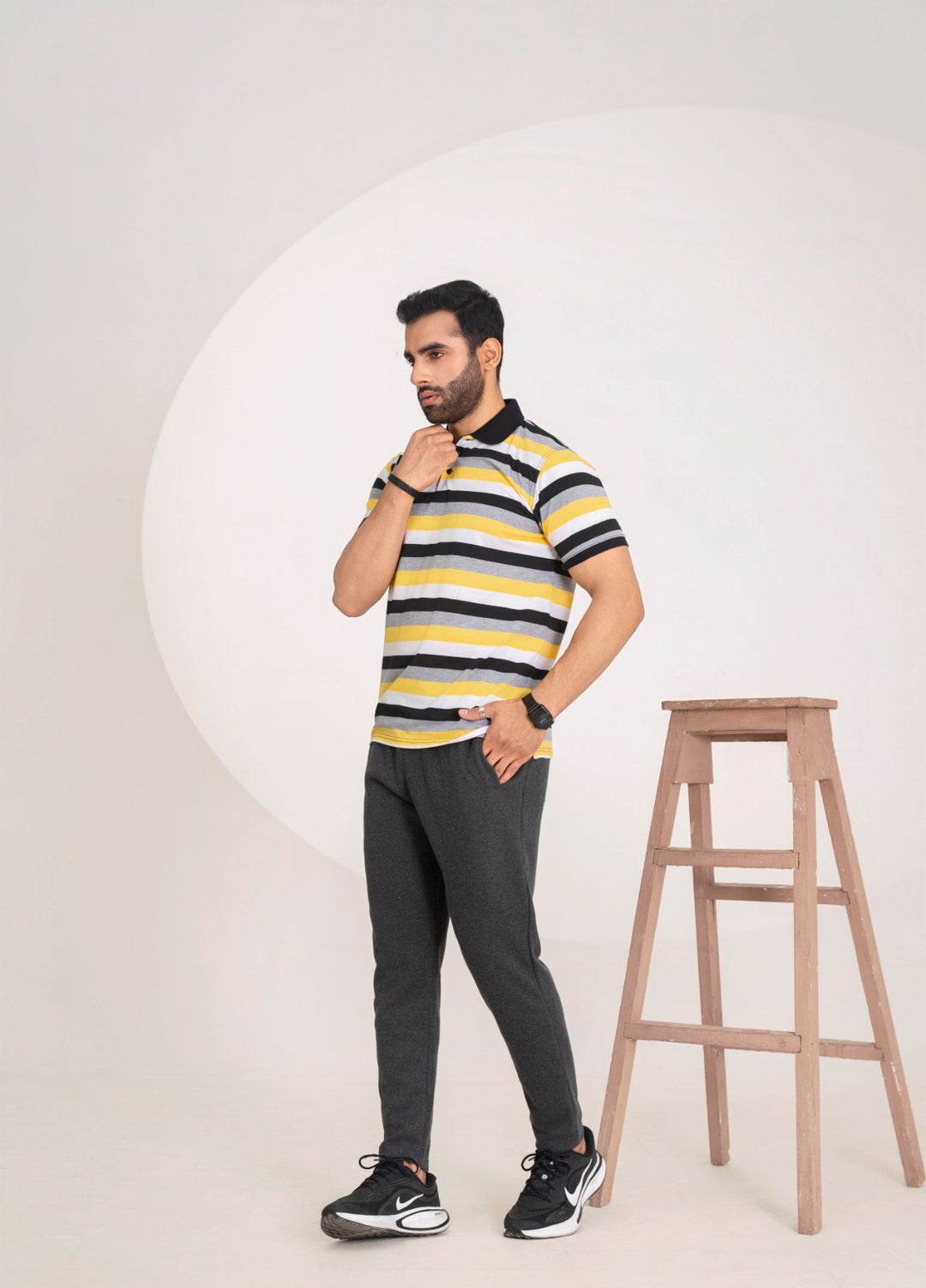 Buraq Online Mens Western Polo Cotton T-Shirt BRQ 164 - Summer Collection